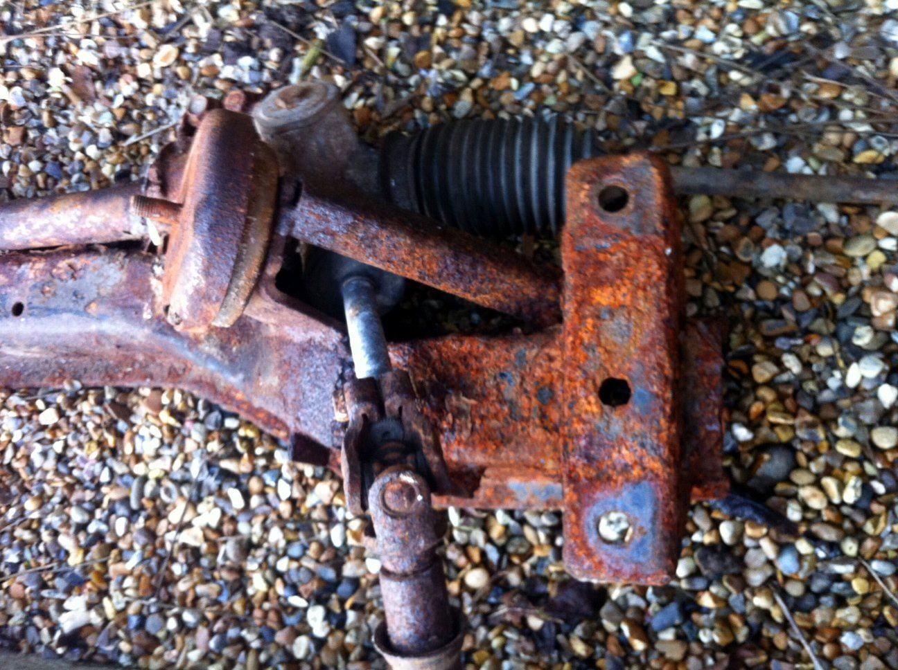 Fitting rack & pinion steering in your RX7 or other early RX www